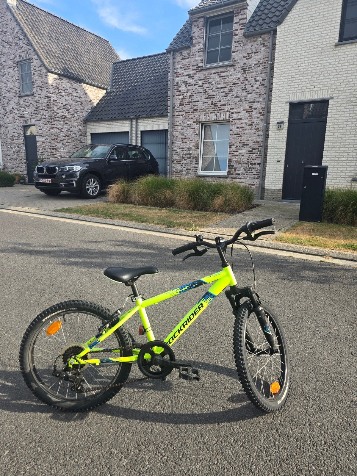 20 inch rockrider nieuwstaat, Fietsen en Brommers, Ophalen, Zo goed als nieuw, Rockrider (Decathlon), Handrem
