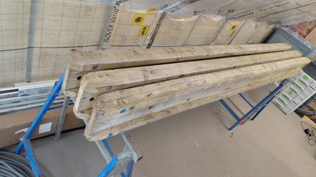 Doka balken 2.45m x 8 cm, Enlèvement, Utilisé, Poutres