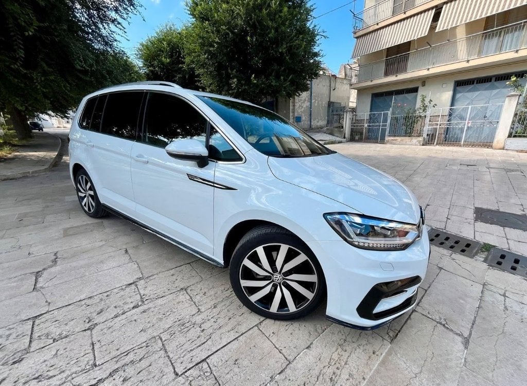 Volkswagen Touran 2.0 TDI, Autos, Cuir, Achat, 7 places, Noir