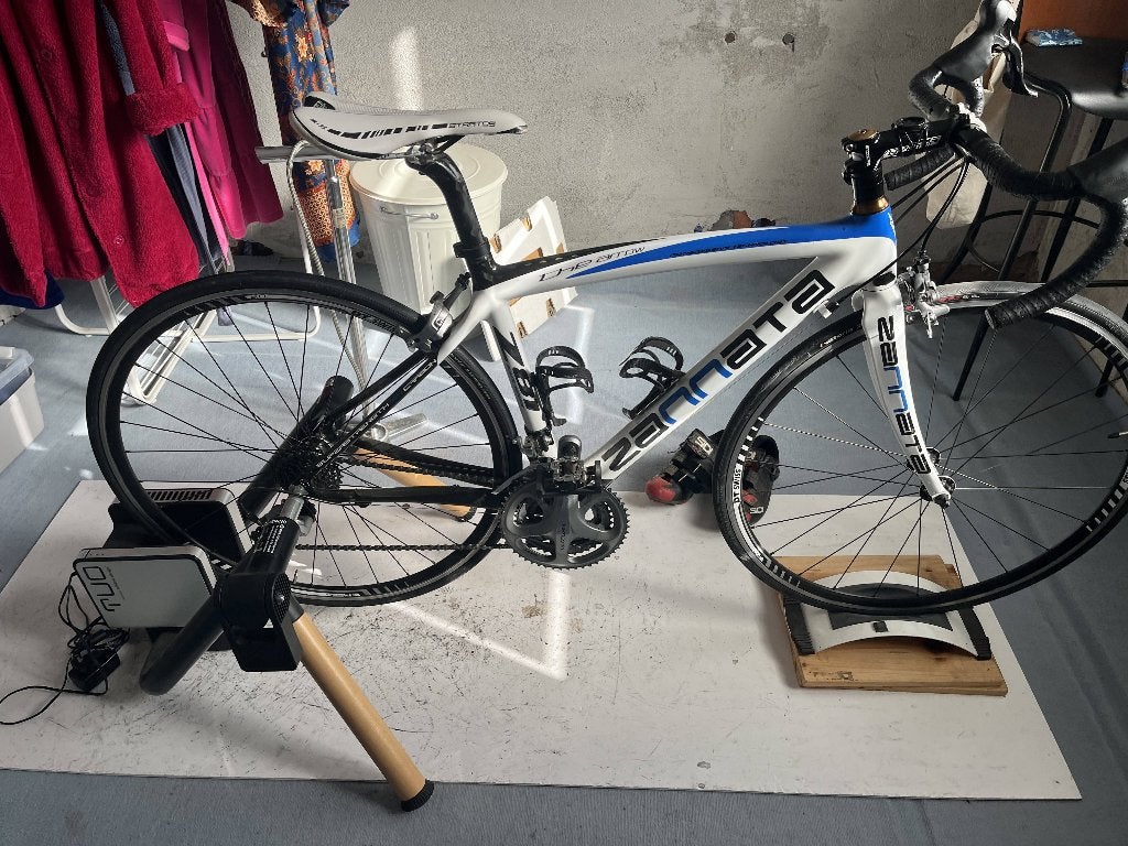 fiets Zannata + rollen Tuo Elite, Enlèvement, Comme neuf, Autres types