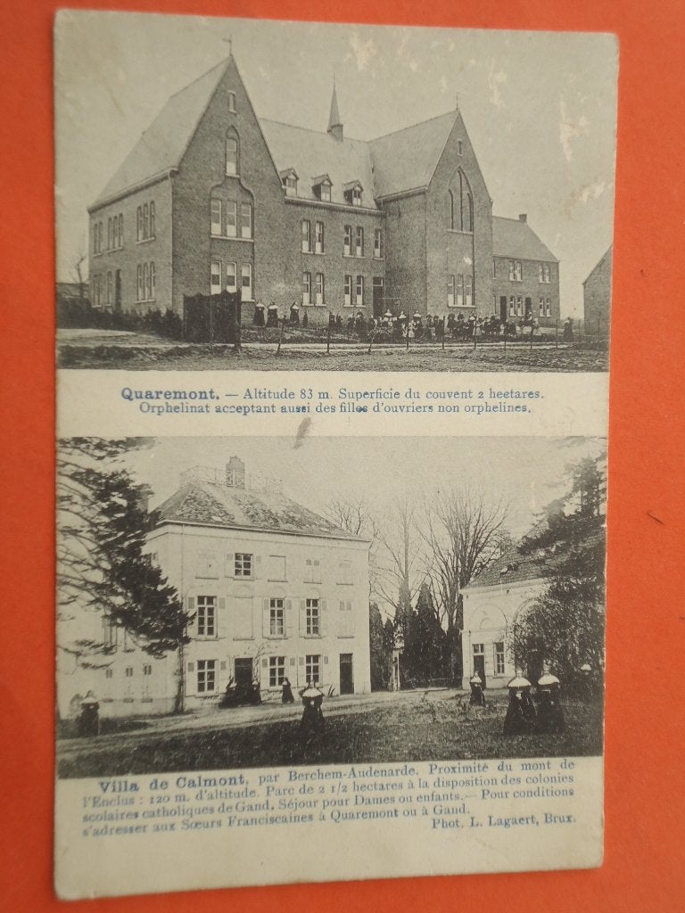 Kluisb. - Quaremont Villa de Calmont par Berchem - Audenarde, Verzamelen, Postkaarten | België, Ophalen of Verzenden, 1920 tot 1940