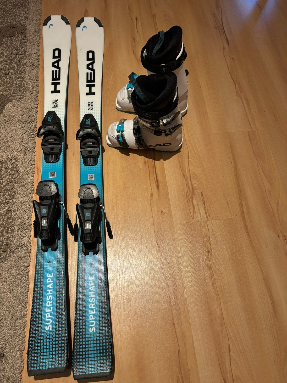ski et chaussures de ski HEAD, Skis, Comme neuf, Enlèvement, Ski