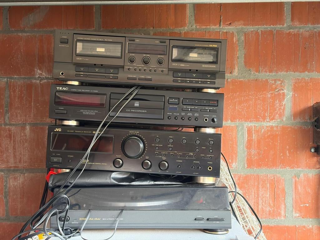 Radio , kasette , cd , versterker , platenspeler, Ophalen