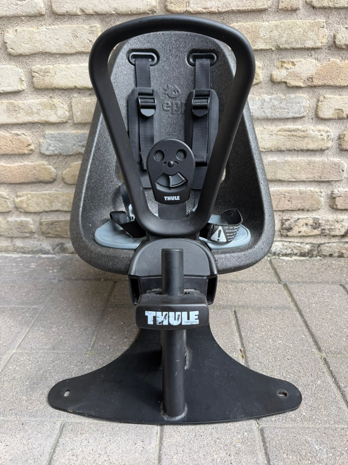 Adaptateur Lovens + mini-chaise haute Thule Yepp nexxt, Enlèvement ou Envoi, Utilisé, Repose-pieds