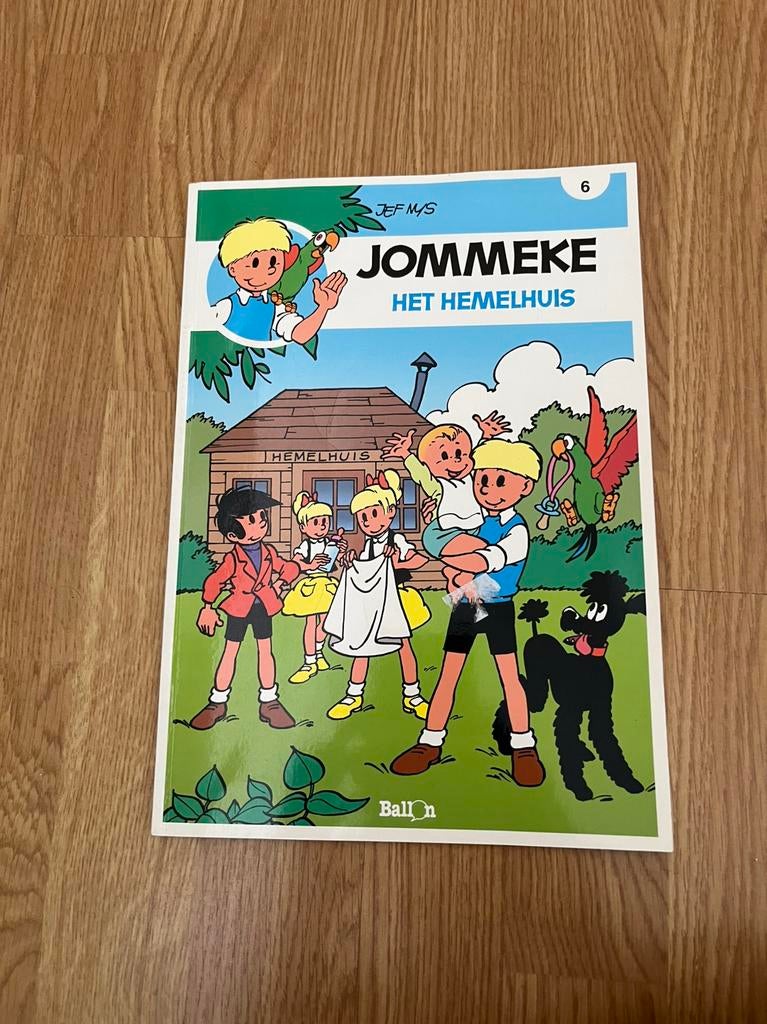 Strip Jommeke Het Hemelhuis, Une BD, Enlèvement ou Envoi, Utilisé