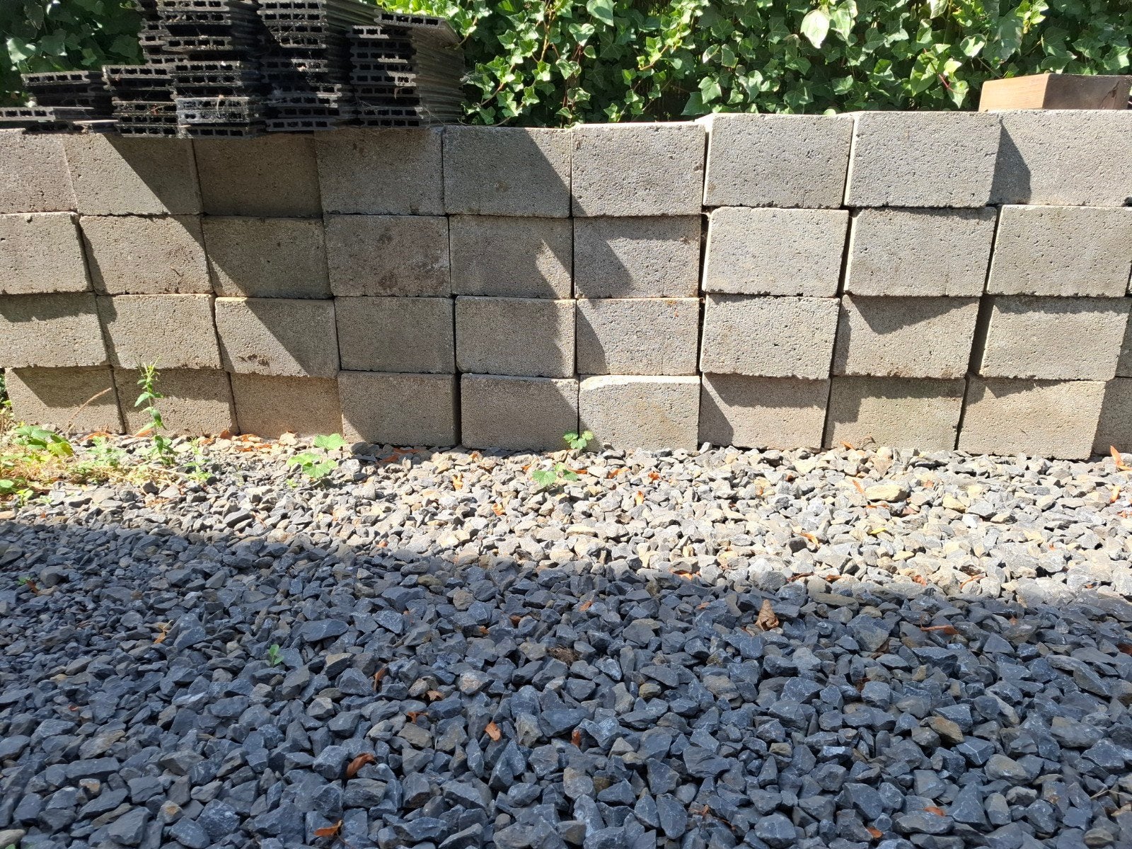bloc béton, Enlèvement