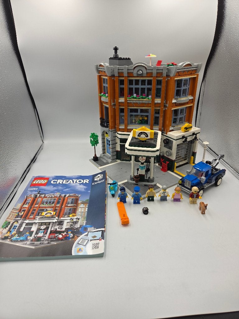 Lego Creator expert 10264 Corner Garage, Lego, Ophalen of Verzenden, Zo goed als nieuw, Inclusief instructies