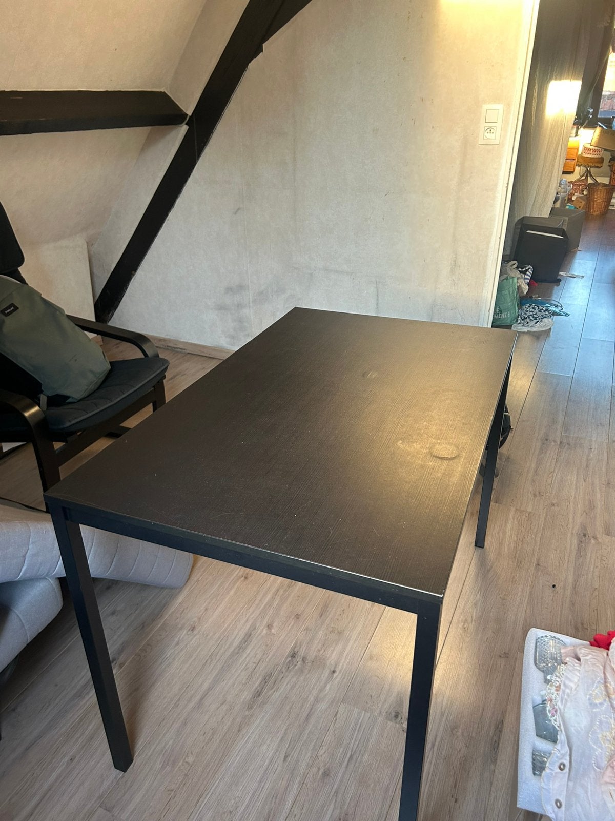 Zwarte tafel, Ophalen, Zo goed als nieuw