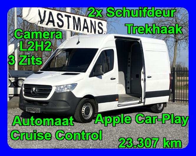 Mercedes-Benz Sprinter 314 / 32.750€ + BTW / L2H2 L2 H2, Auto's, Automaat, Stof, 4 cilinders, 2000 kg