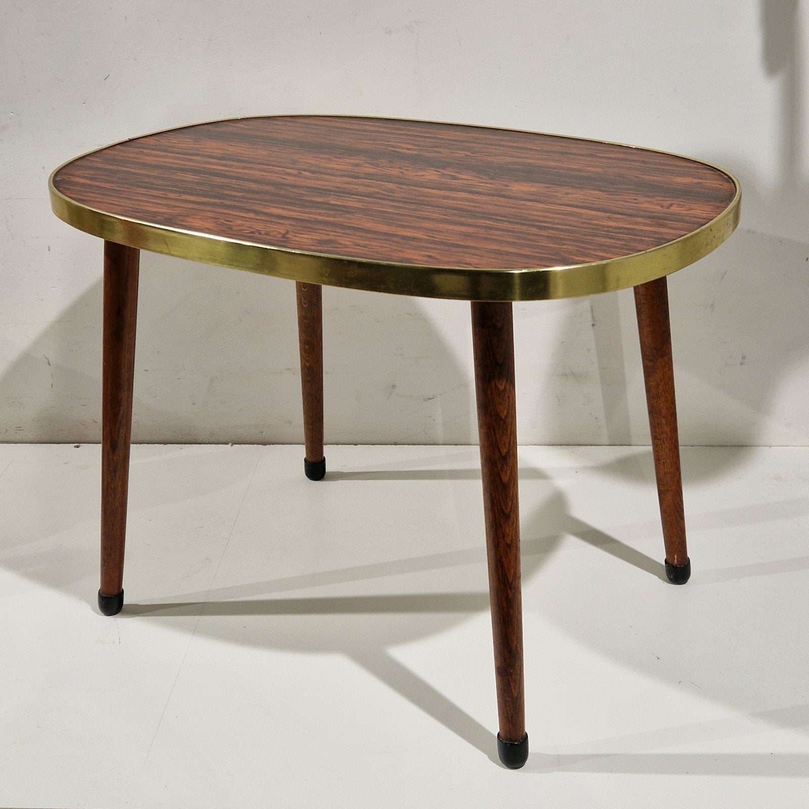 bijzettafel , plantentafel , formica , jaren 60 70, Ophalen of Verzenden