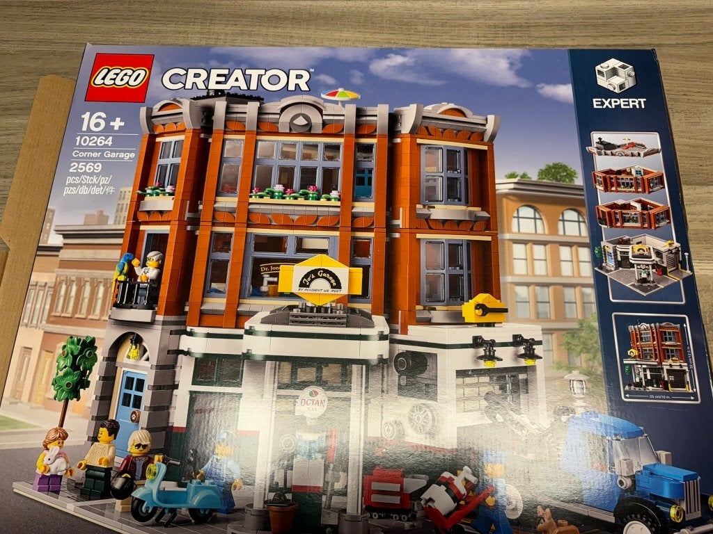LEGO Creator Expert 10264 Corner Garage compleet, Lego, Ensemble complet, Enlèvement, Utilisé