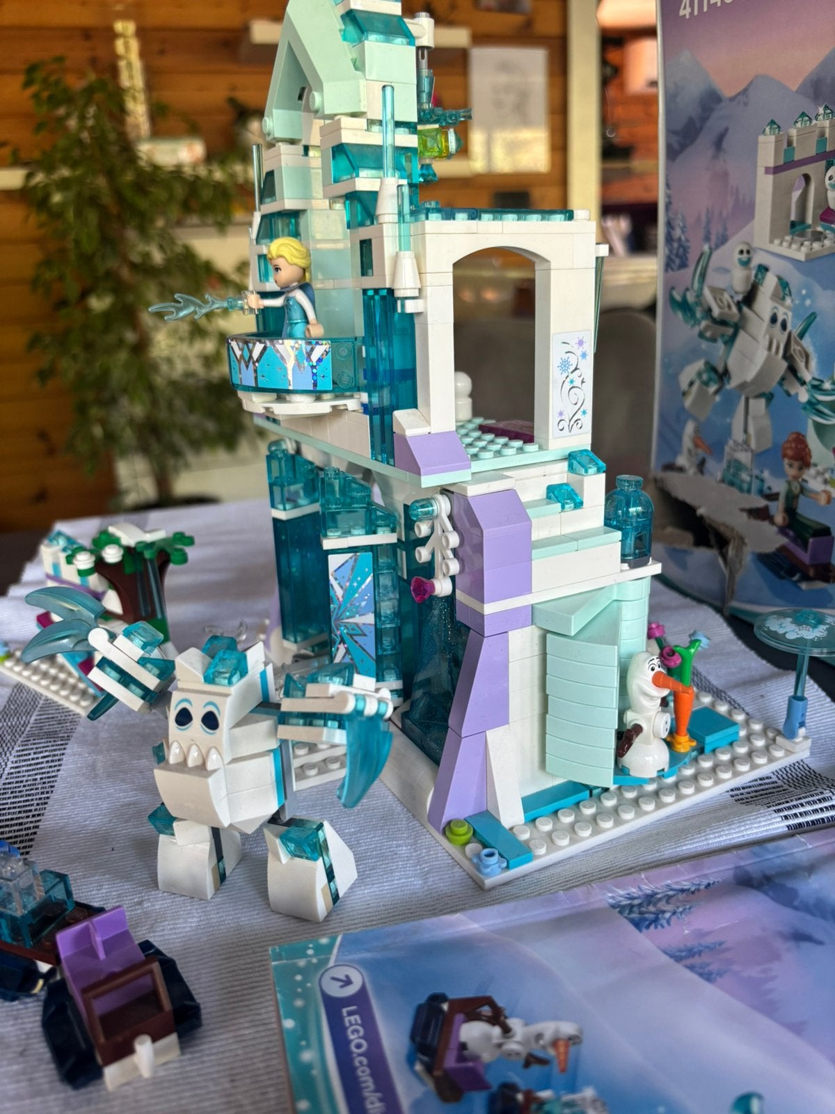 Elsa ‘Frozenpaleis 411148     6-12j, Lego, Comme neuf, Enlèvement, Disney