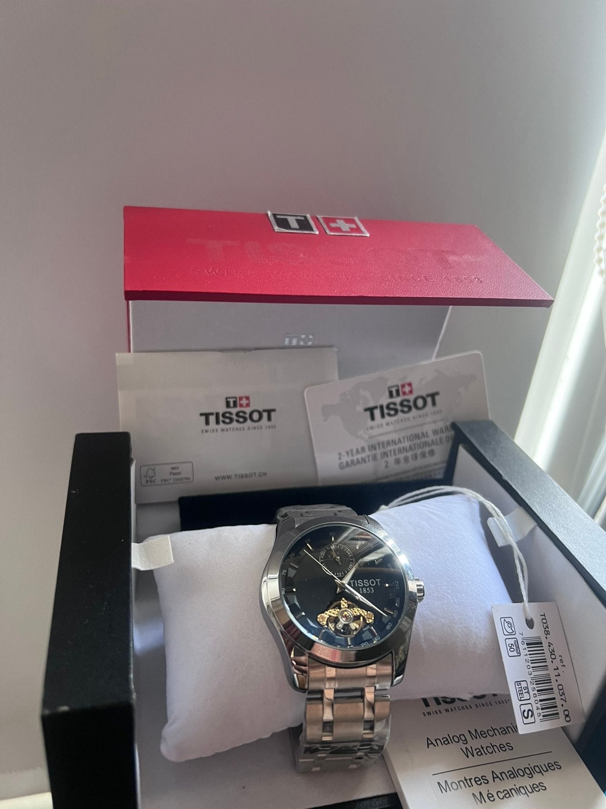 Tissot automatic, Enlèvement ou Envoi, Comme neuf