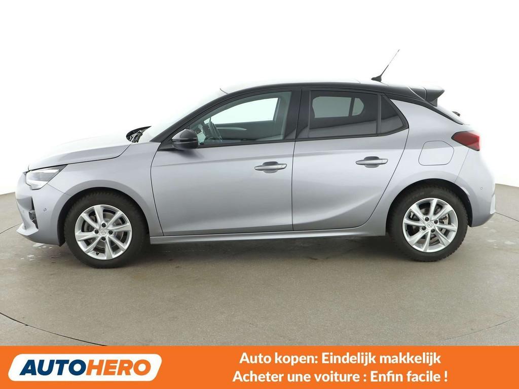 Opel Corsa 1.2 Turbo GS Line (bj 2021, automaat), Auto's, Gebruikt, 1199 cc, Leder, 96 kW