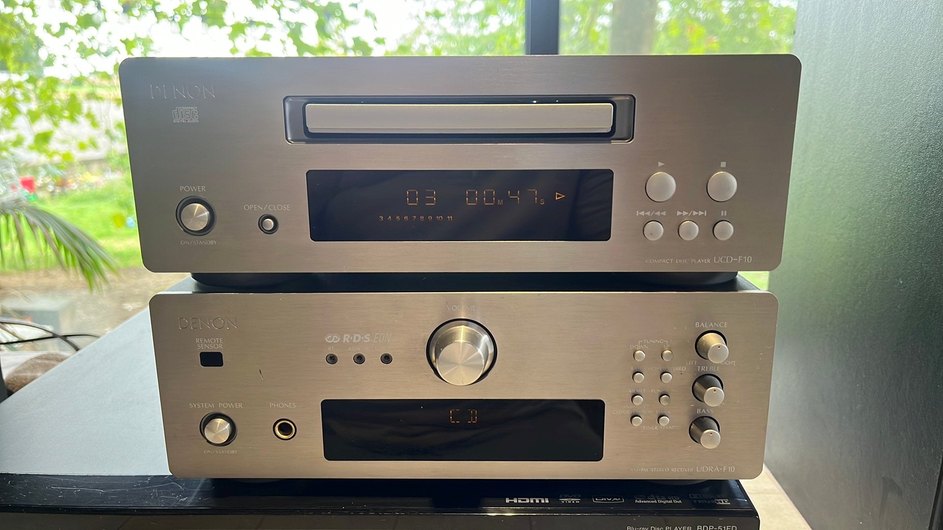 Denon udra-f10 & ucd-f10, TV, Hi-fi & Vidéo, Denon, Enlèvement, Utilisé, Composants en vrac