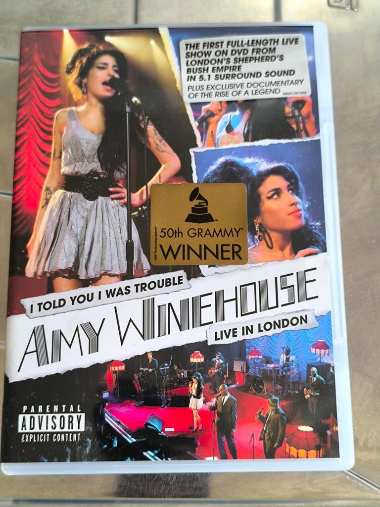 DVD Amy Winehouse, Live in London, Ophalen of Verzenden