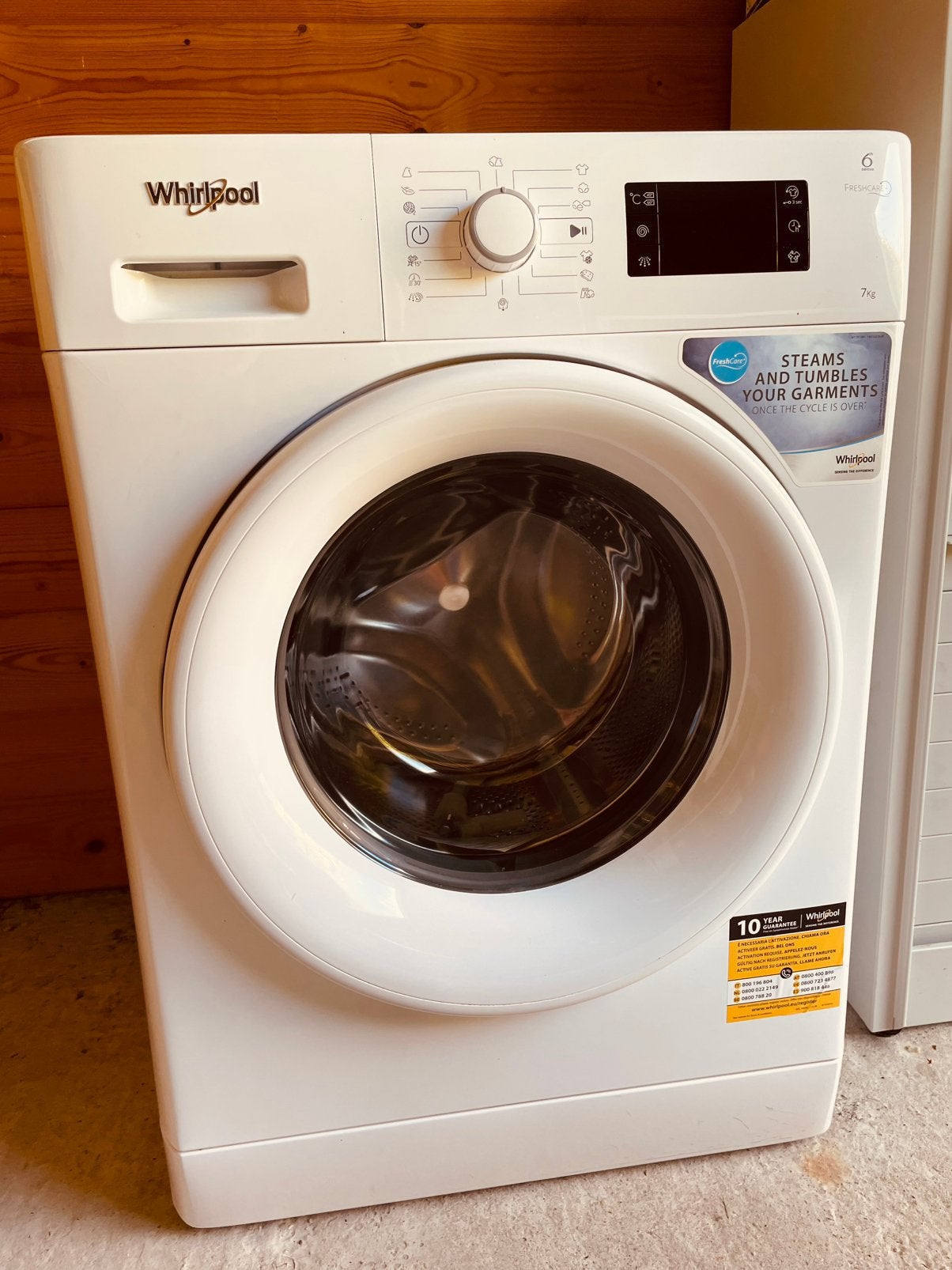Wirlpool wasmachine, Elektronische apparatuur, Wasmachines, Ophalen, Gebruikt, Energieklasse A of zuiniger, Voorlader