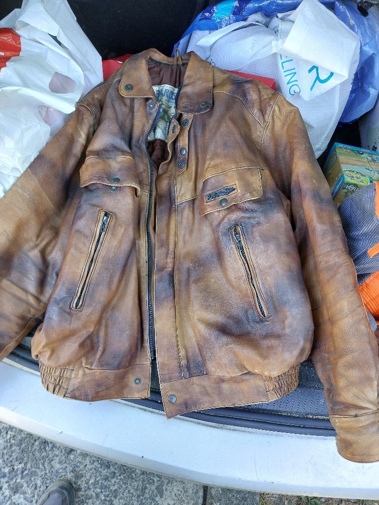 Veste cuir aviateur, Kleding | Heren, Jassen | Winter, Ophalen