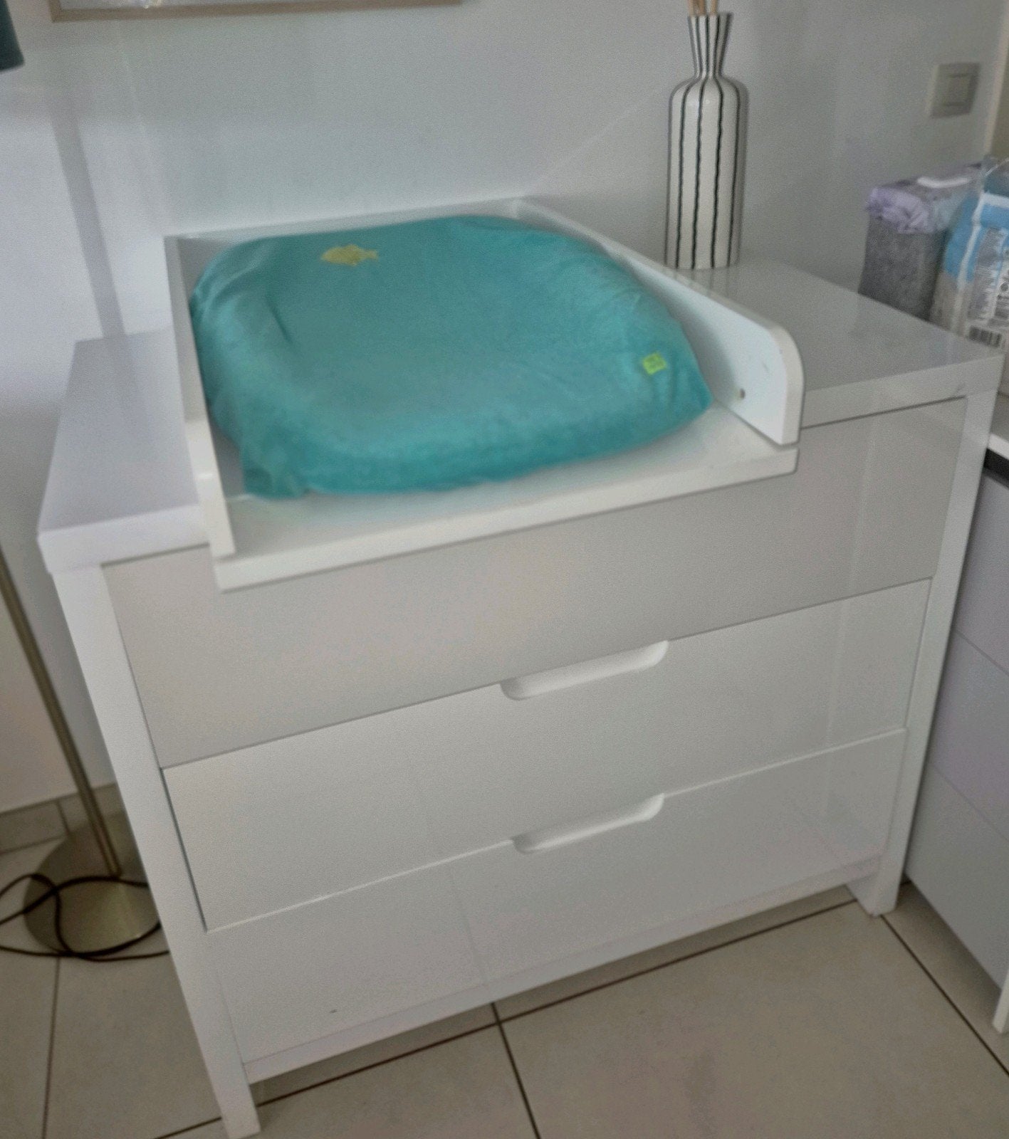 commode à langer.