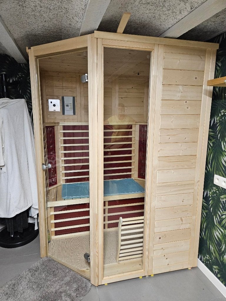 sauna - infrarood cabine, Ophalen, Zo goed als nieuw, Infrarood, Complete sauna