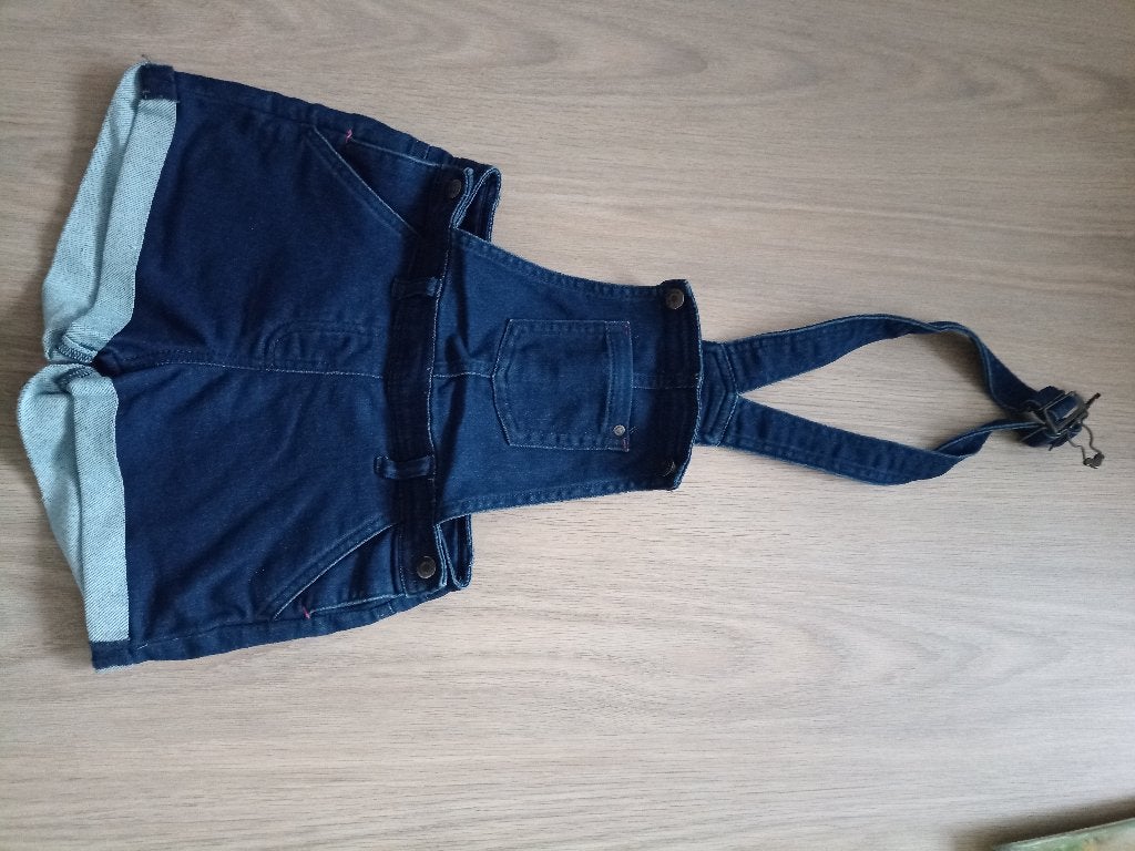 Salopet meisjes nieuw (maat 116), Kinderen en Baby's, Kinderkleding | Maat 116, Ophalen