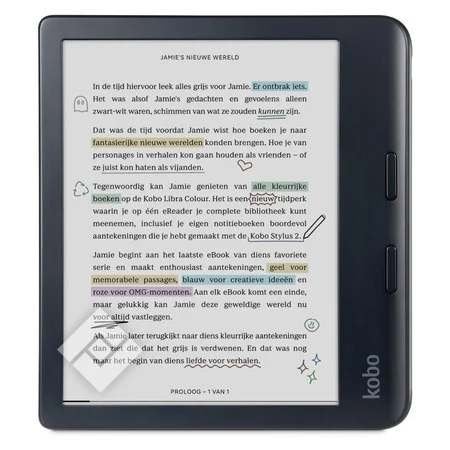 KOBO LIBRA COLOUR BLACK, Enlèvement, Comme neuf