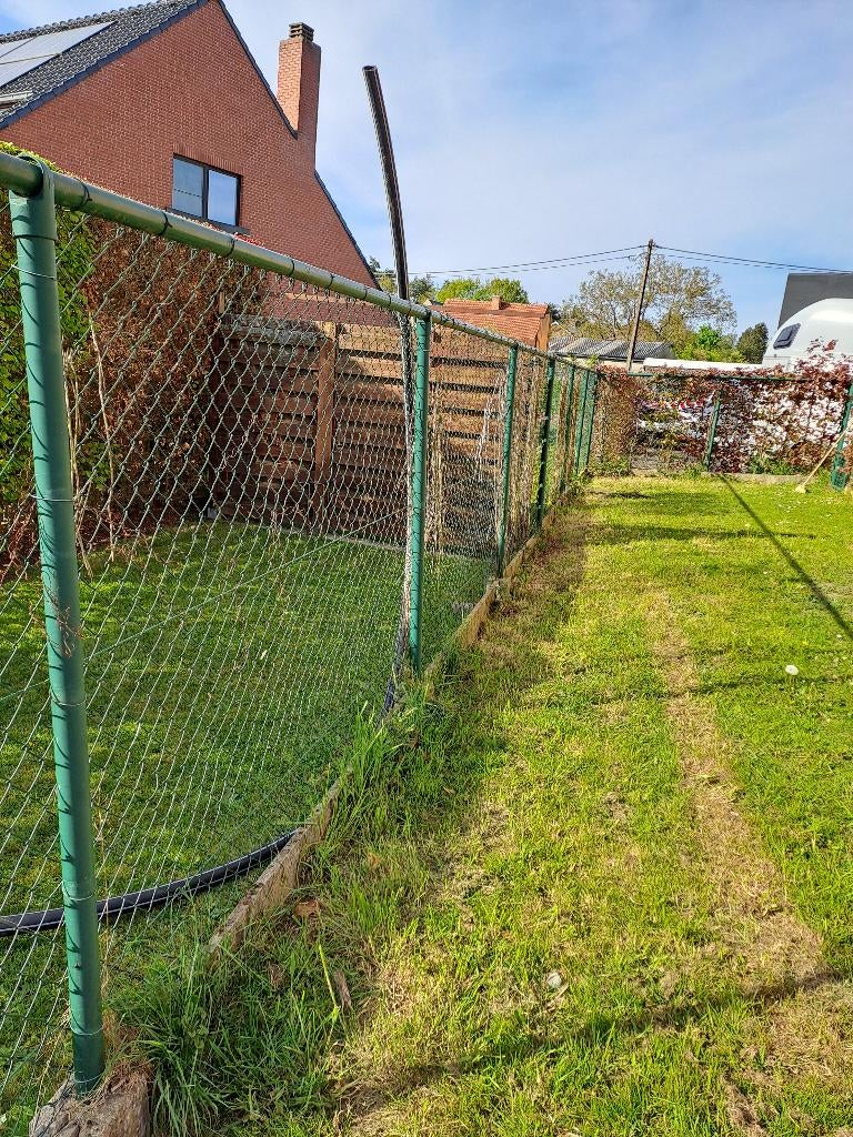 draadafsluiting / tuinafsluiting, Ophalen, Gebruikt, IJzer, Gaashekwerk