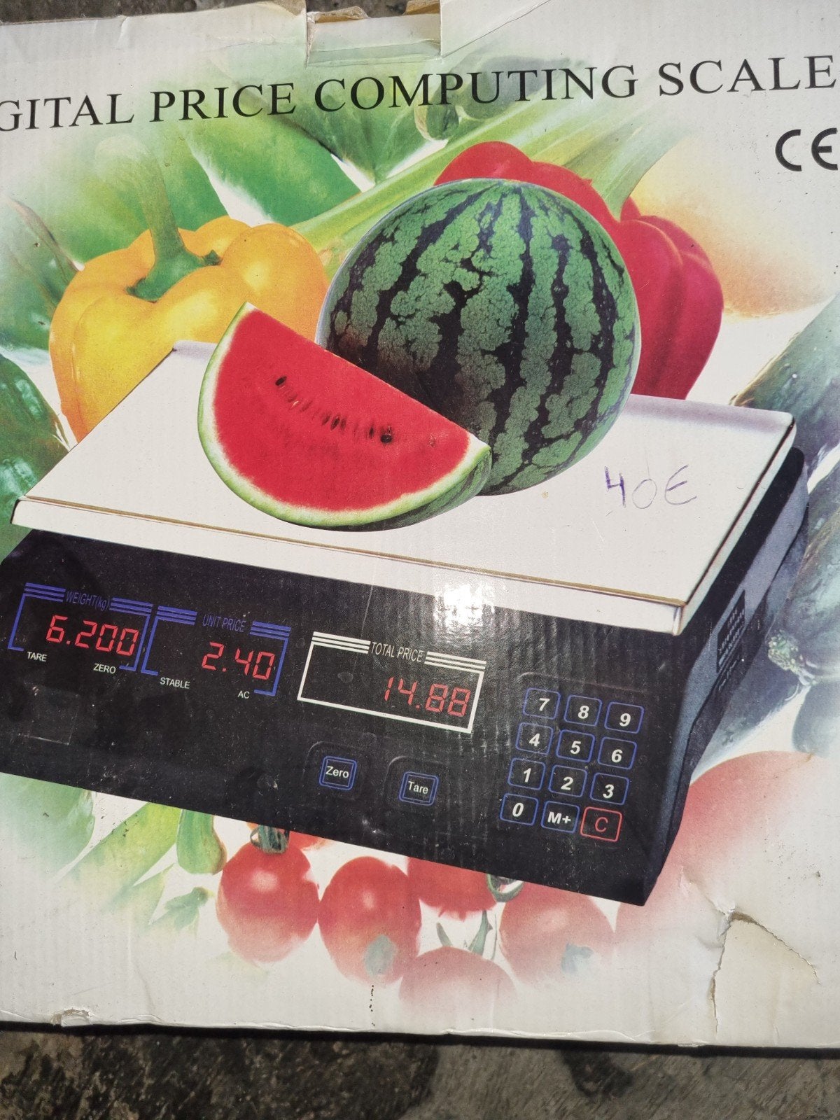 Balance électronique Poids-Prix 30kg NEUVE