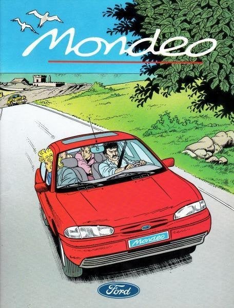 strip Mondeo - Standard Uitgeverij, Ophalen, Jeff Broeckx en Marck Meul, Eén stripboek, Nieuw