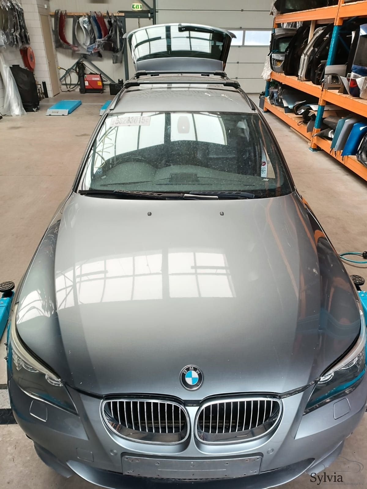 Motorkap BMW  5 serie E60 E61 + LCI Spacegrau met A52 416171, -, Utilisé, Capot moteur, -
