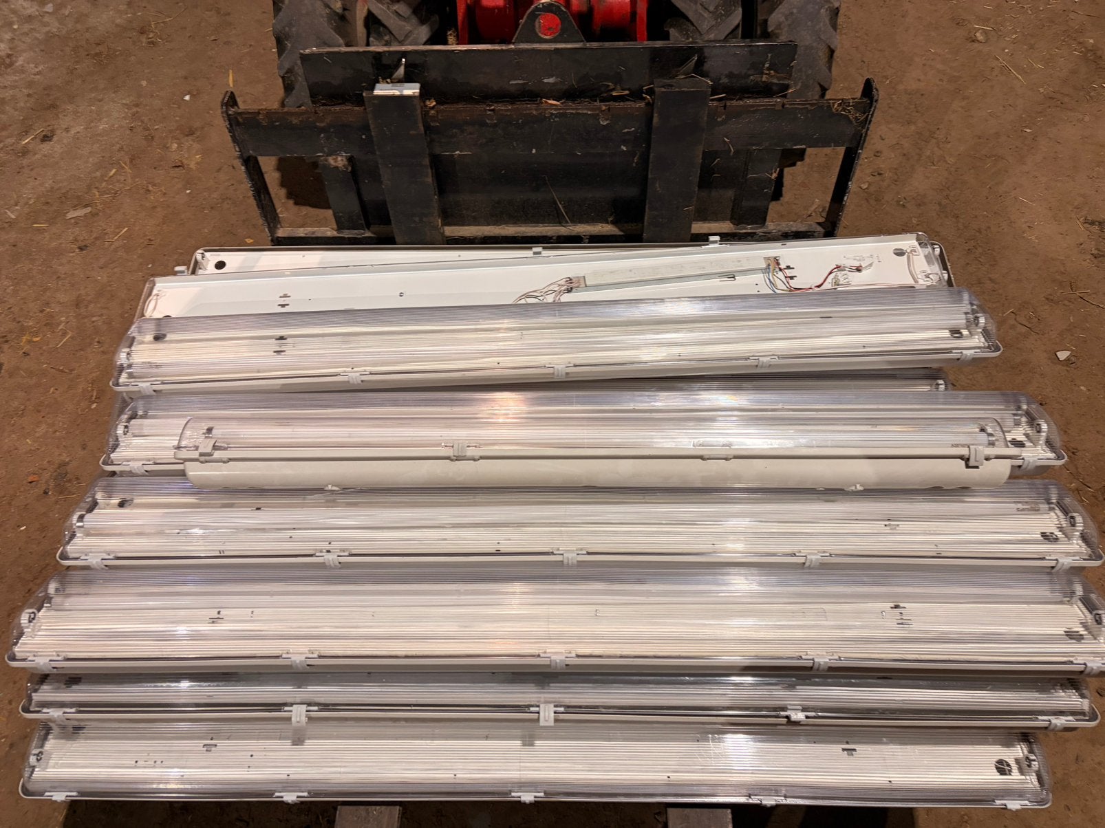 TL lamp armaturen, Ophalen, Zo goed als nieuw, Lamp