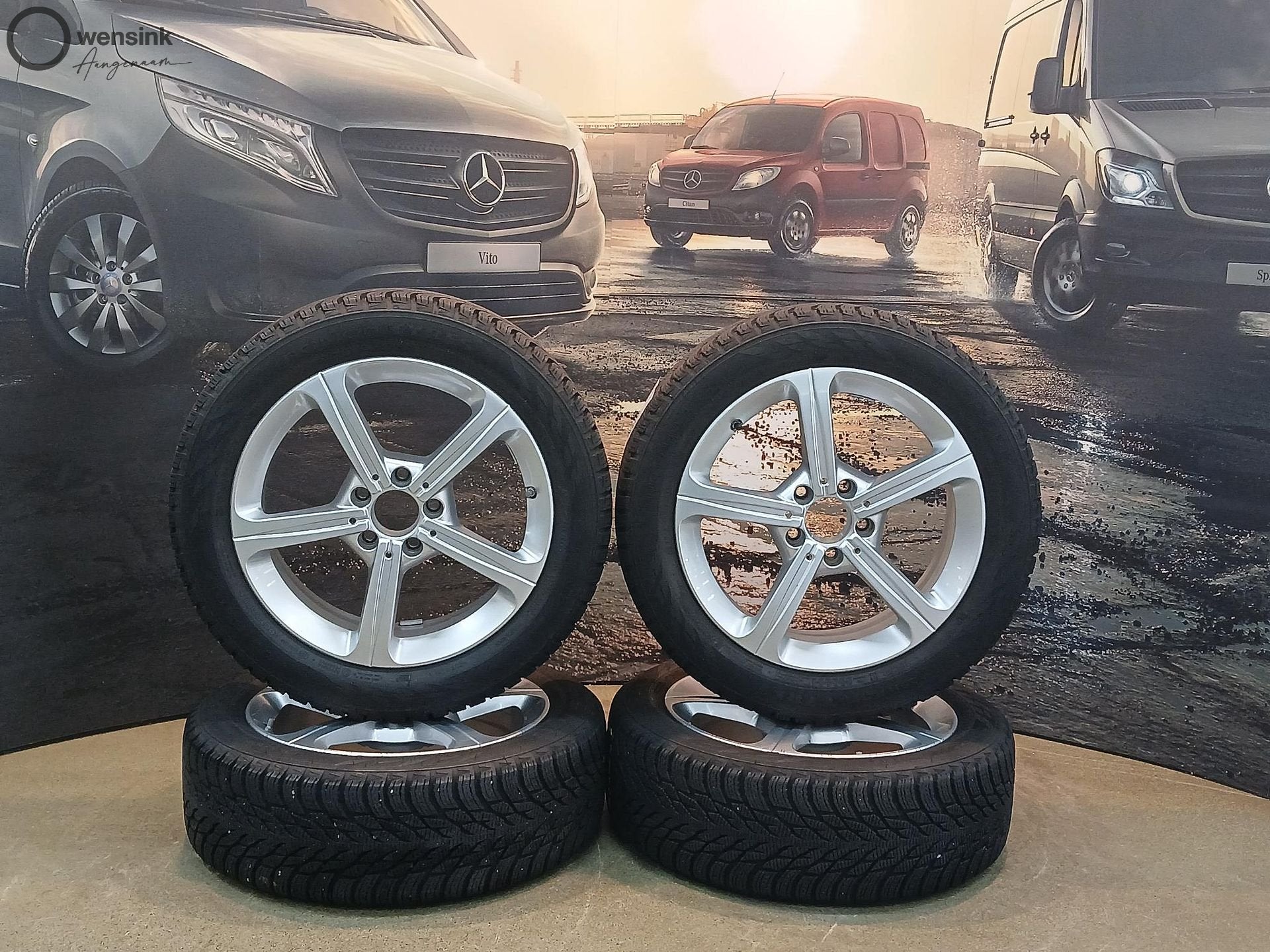 Winterset Mercedes-Benz A+B+Cla 177 (#1012), Pneus et Jantes, Pneus hiver, Véhicule de tourisme, -
