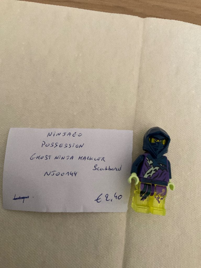 Figurine Lego Ninjago NJO0144 Ghost Ninja Hackler, Enlèvement ou Envoi, Lego, Comme neuf, Minifigurine