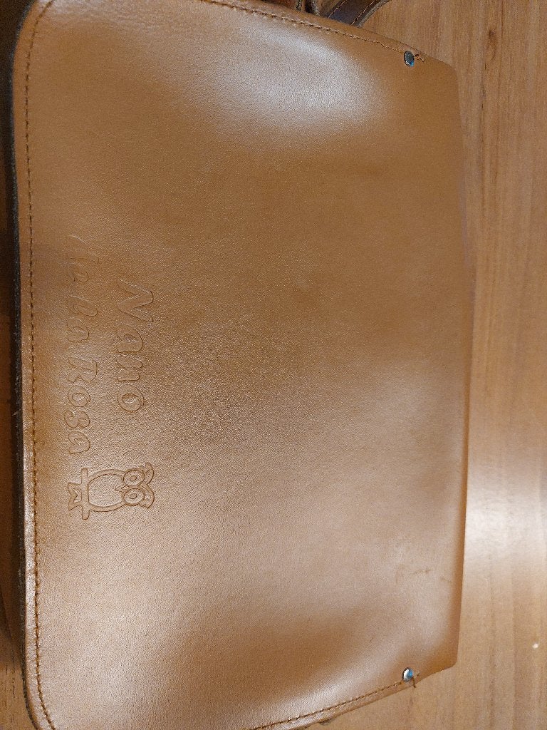 Handtas / schoudertas Nano de la Rosa, Ophalen, Gebruikt, Bruin, Overige merken