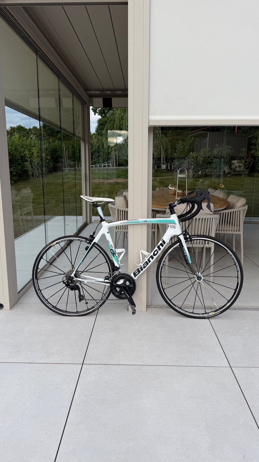 Bianchi C2C shimano 105 + Polar, Enlèvement, Utilisé