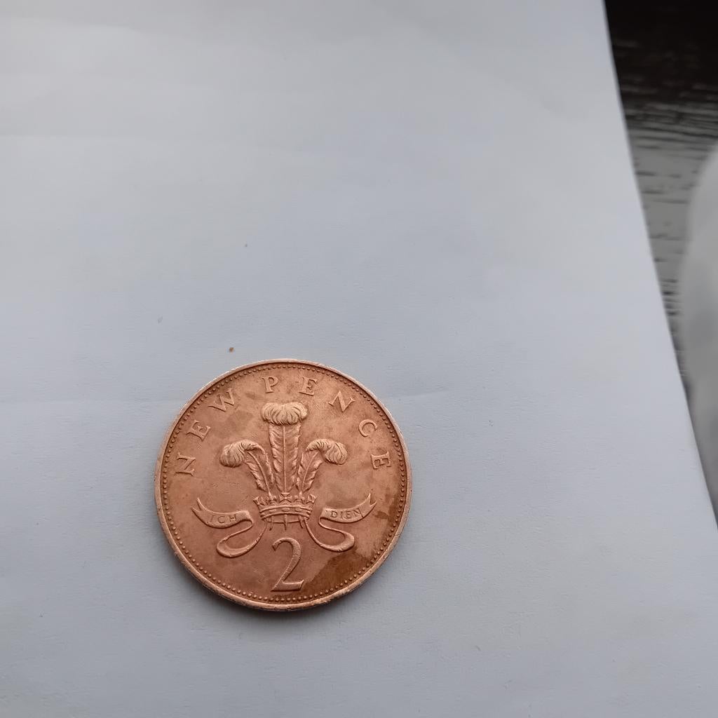 Britse munt 2 new, Ophalen, Overige landen, Losse munt