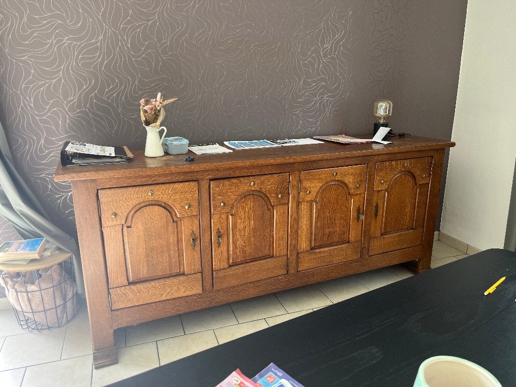 Houten buffet kast GRATIS, Antiek en Kunst, Ophalen