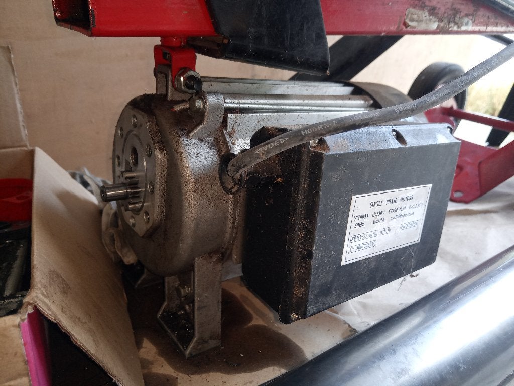 pièces pour fendeuse à bûches, Électrique, Enlèvement, Utilisé, Allongé
