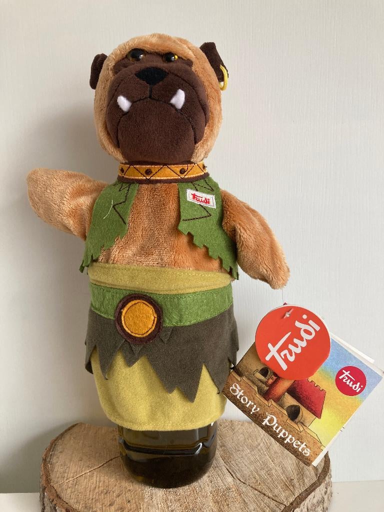 Handpop bulldog - Story Puppets Trudi, Kinderen en Baby's, Ophalen of Verzenden, Nieuw, Hond