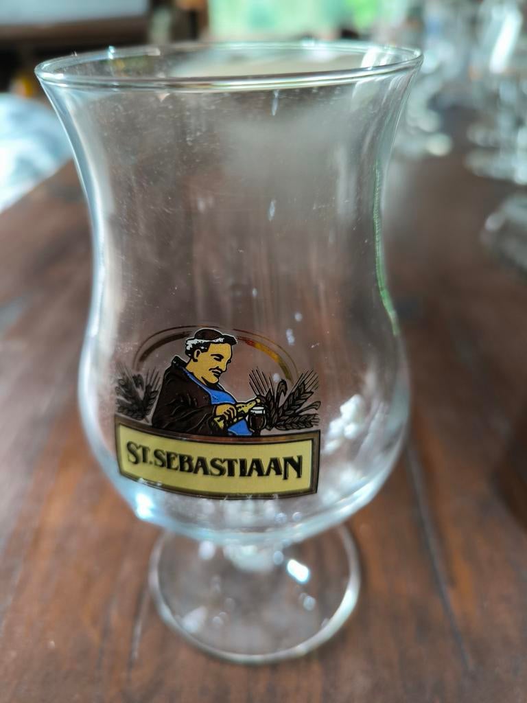 Bierglas St Sebastiaan., Ophalen