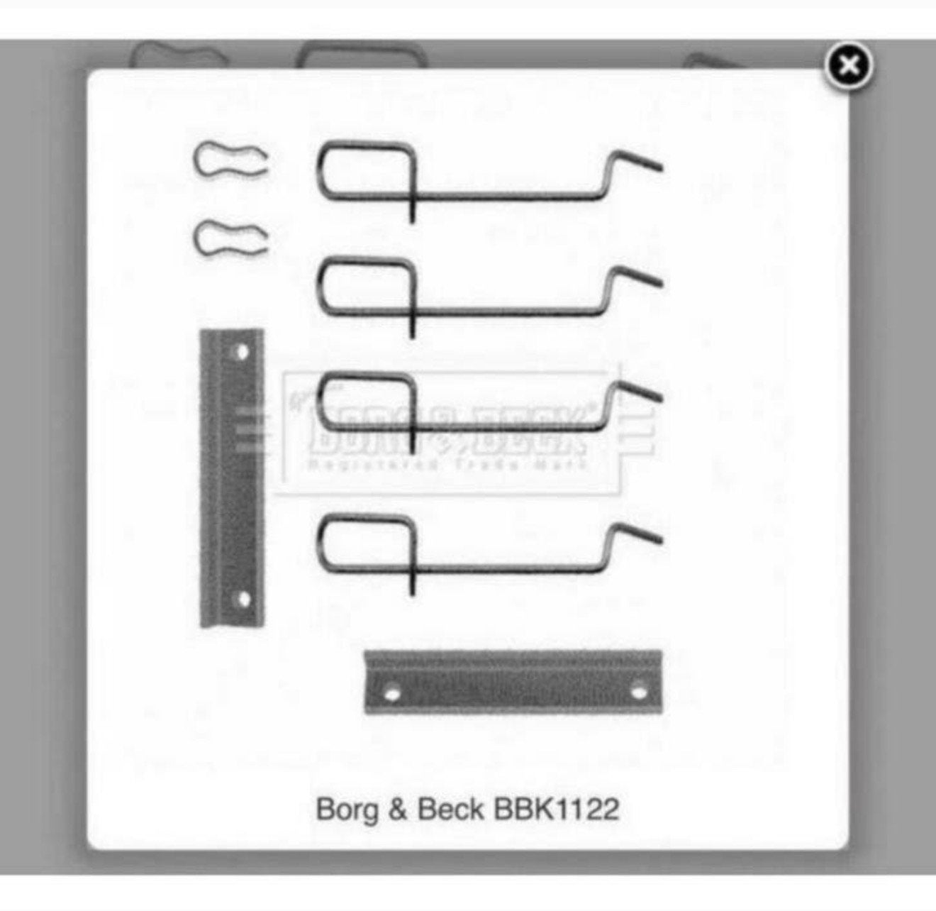 Clips de frein,  Citroen SAXO Peugeot 205 305 309 405 505, Autos : Pièces & Accessoires, Enlèvement ou Envoi, Neuf, Citroën
