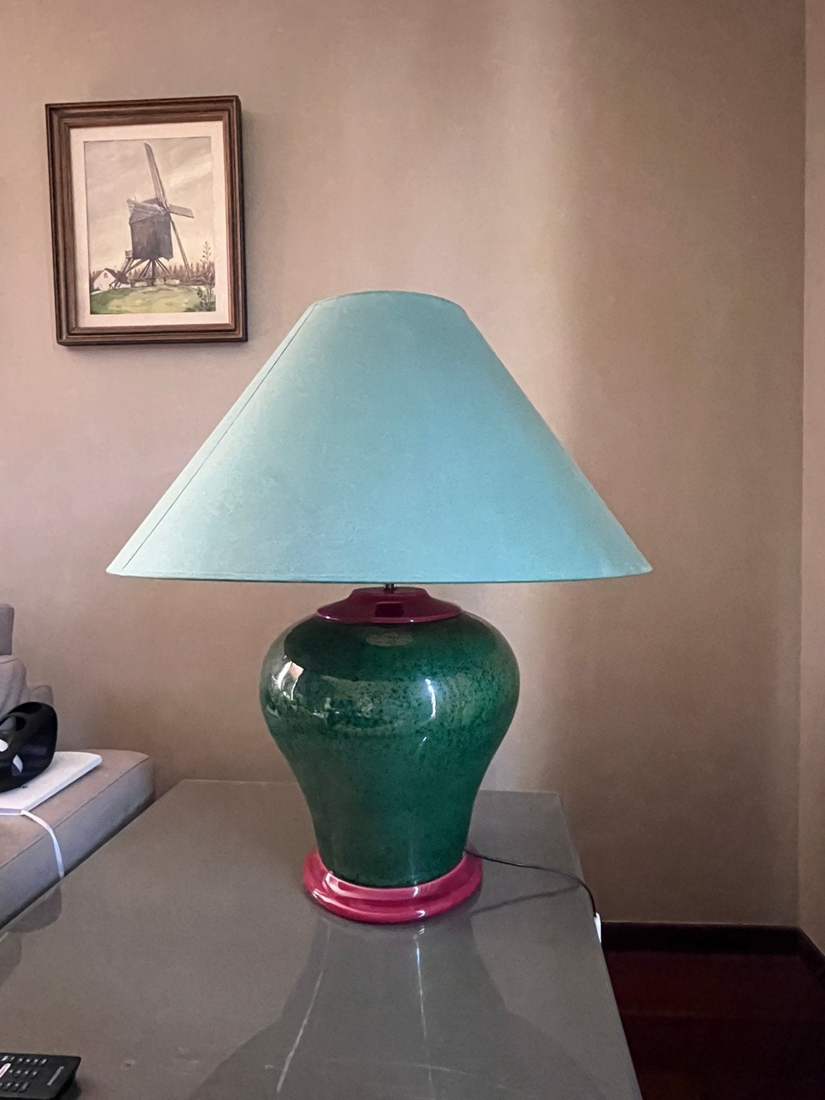 Lamp, Ophalen, Groen, Klassiek, Sfeerlamp