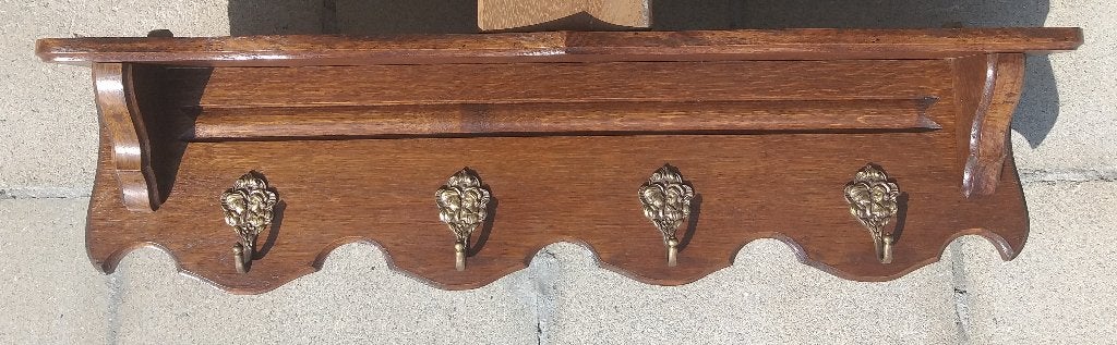 Kapstokken met hoedenplank, Ophalen