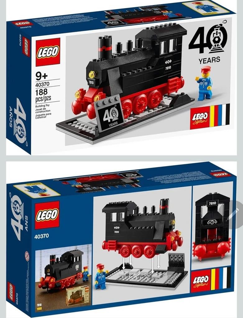 Lego 40370 set 40jaar trein, Ophalen, Lego