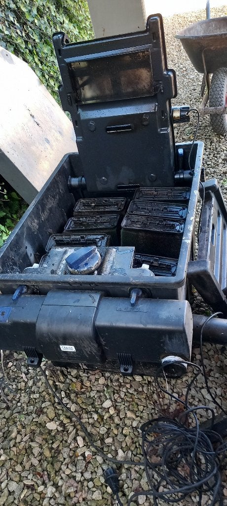 Vijverpomp, filterinstallatie en UV-installatie, Enlèvement, Utilisé, Pompe de bassin