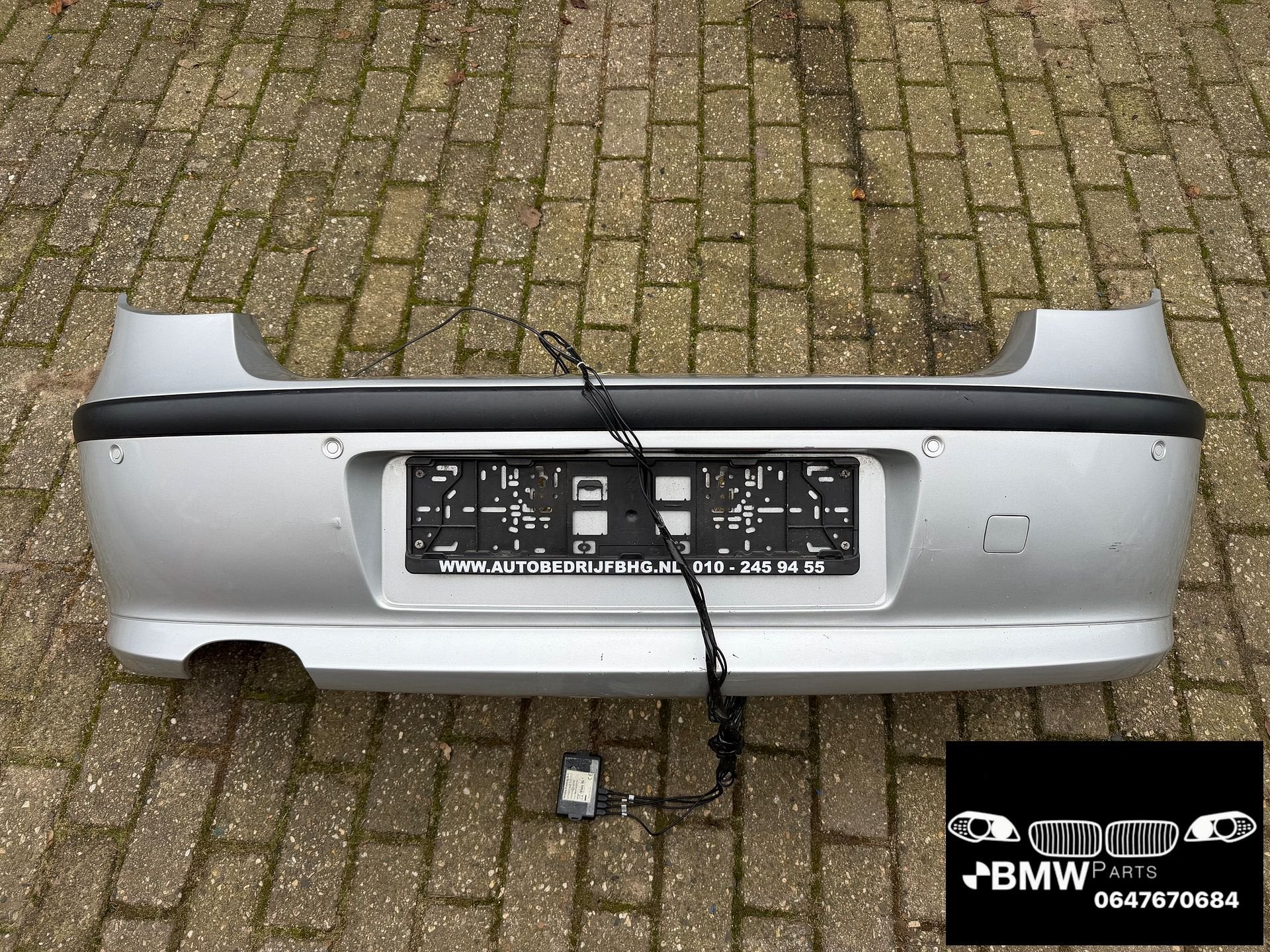 Achterbumper bumper Bmw 1-Serie E81 E87 PDC Zilver, Auto-onderdelen, Gebruikt, -, Ophalen of Verzenden, Achter