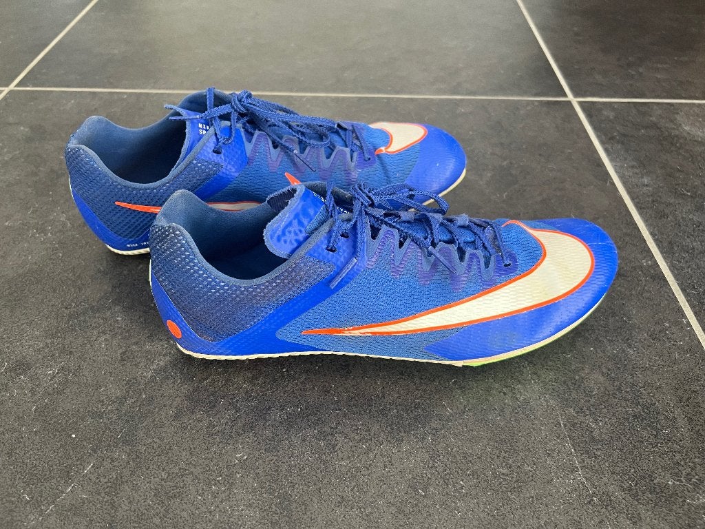 Nike Zoom rival sprint spikes - maat 44,5, Gebruikt, Nike, Ophalen of Verzenden, Spikes