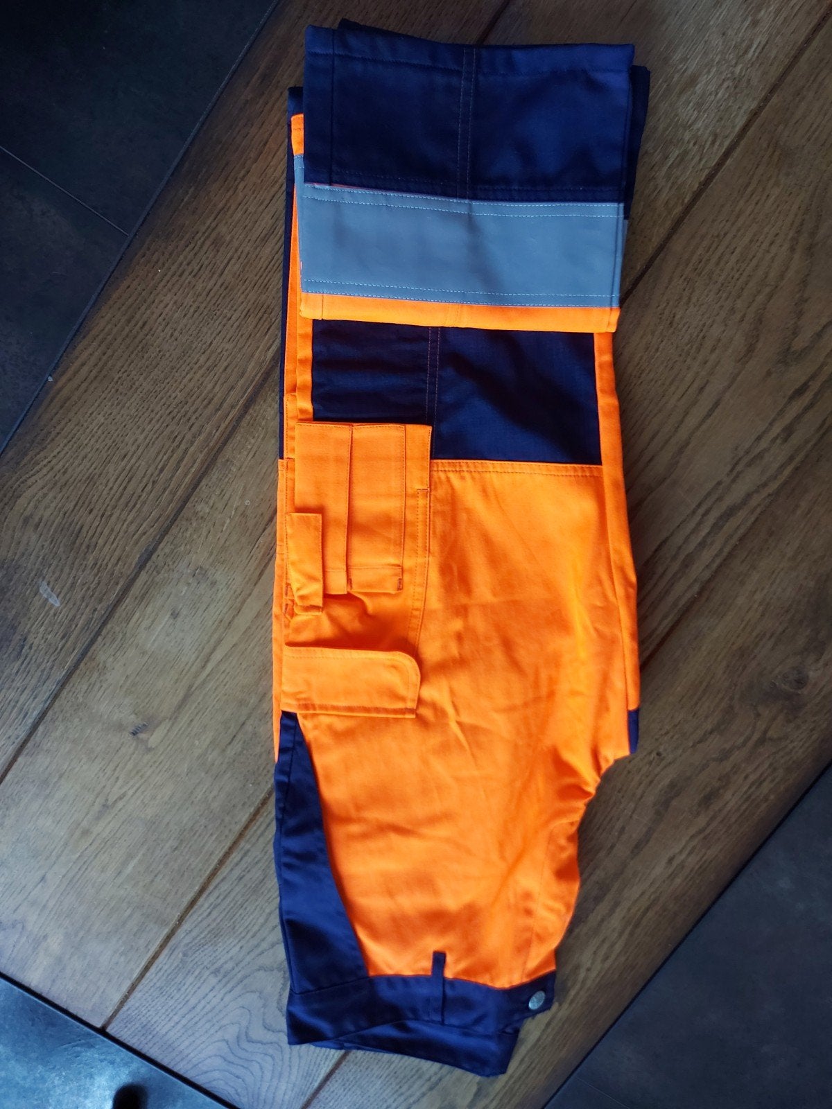 werkbroek fluo, Ophalen, Van Heurck, Nieuw, Oranje