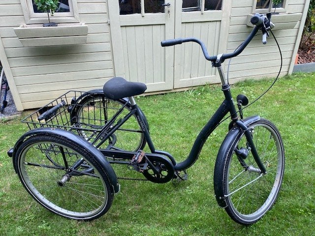 Vélo tricycle musculair Adulte, Vélos & Vélomoteurs, Vélos | Tricycles pour enfants, Enlèvement, Utilisé, Frein sur jante
