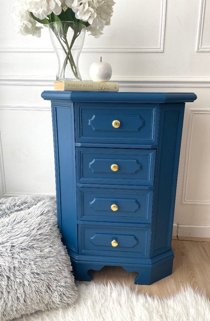Commode et table de chevet vintage, Enlèvement, Comme neuf